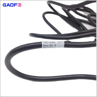 Cable labels fold