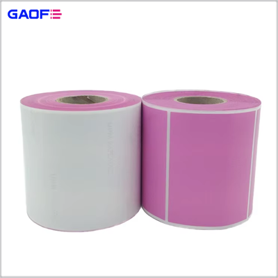 High Quality Matte Purple Coated Paper Rectangle