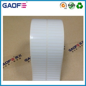 High temperature 3m blank fabric labels